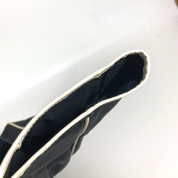 Gucci Logo Tote Bag Boston Shoulder Nylon Black - Picture 10 of 15